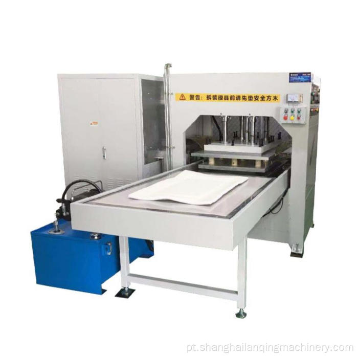 Máquina de alta frequência de mesa deslizante de tapete de carro